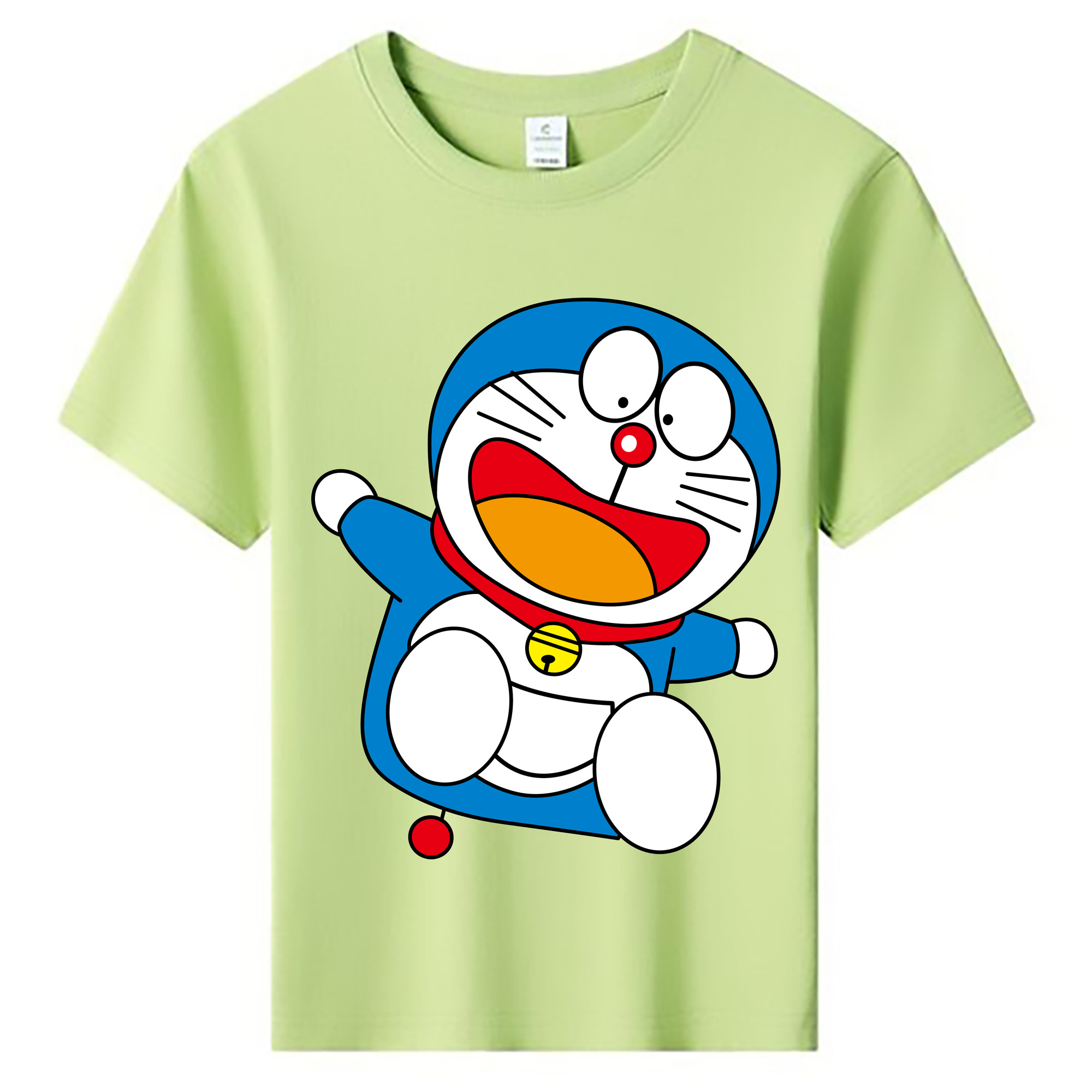 （画像用） ドラえもん Doraemon 綿100％キッズTシャツ（フロントプリント）